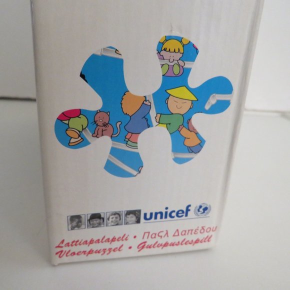 UNICEF Kids on Jungle Gym RARE FLOOR PUZZLE Pieces in LIKE NEW condition - Picture 7 of 9